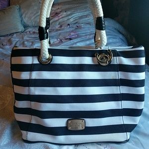 Michael Kors Striped Purse
